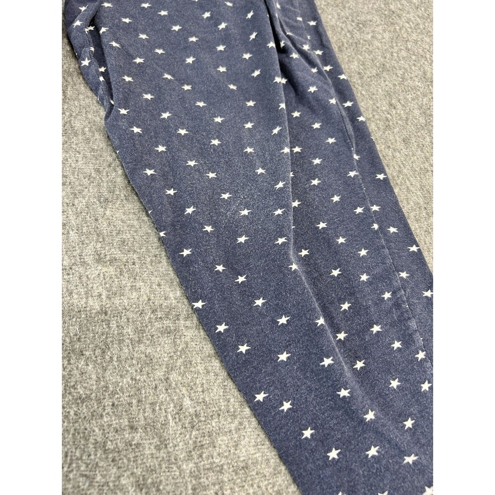 Vintage Stirrup Pants Medium Navy Blue White Stars - Picture 2 of 8